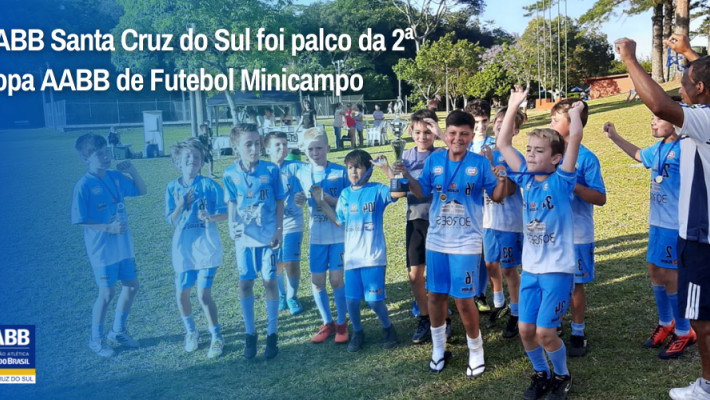 2ª Copa AABB de Futebol Minicampo movimentou os campos da AABB Santa Cruz do Sul