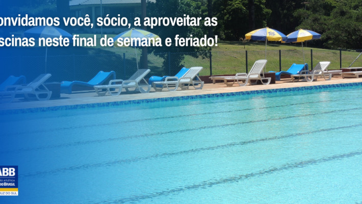 Temporada de piscinas inicia dia 13 de novembro – Fique atento(a) às regras