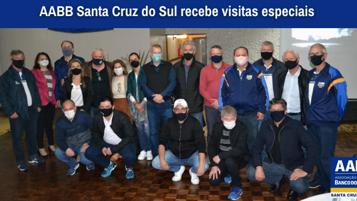 AABB Santa Cruz do Sul recebe visitas especiais