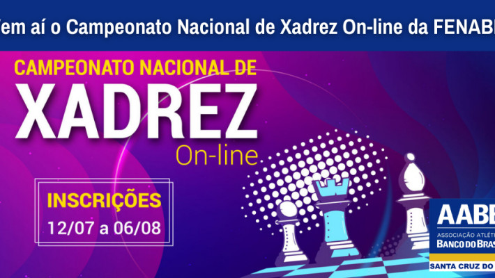 Vem aí o Campeonato Nacional de Xadrez On-line da FENABB