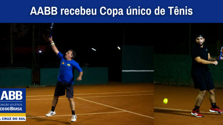 AABB foi palco da Copa UniCo de Tênis