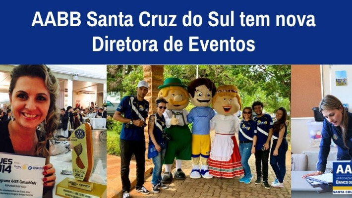 AABB Santa Cruz do Sul tem nova Diretora de Eventos
