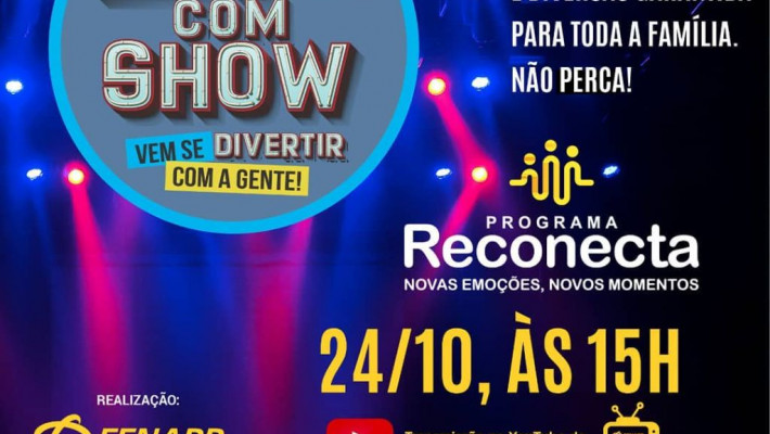 Vem aí a Live com Show da FENABB