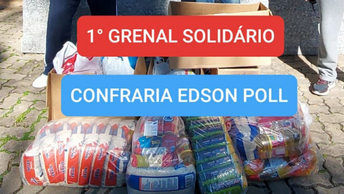 Alimentos arrecadados no GreNal da Solidariedade são entregues