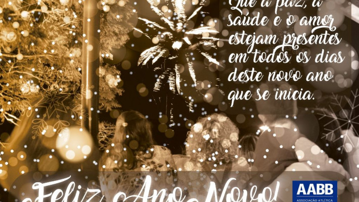 FELIZ ANO NOVO!