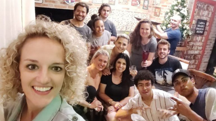 Equipe do Programa AABB Comunidade/SEE realiza confraternização de fim de ano