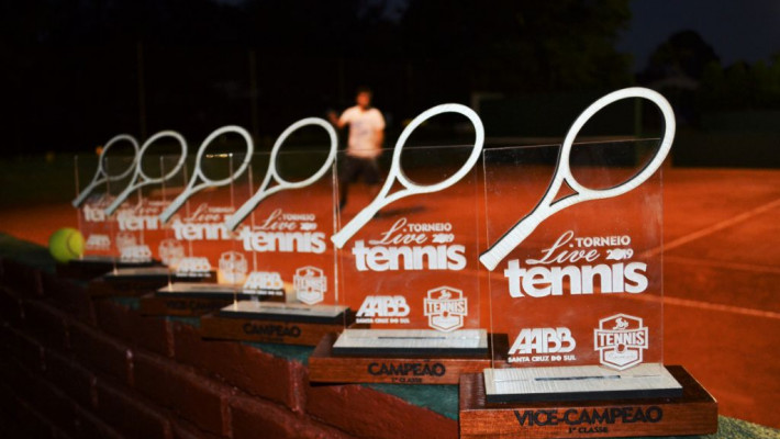 Torneio de Tênis agita AABB Santa Cruz do Sul