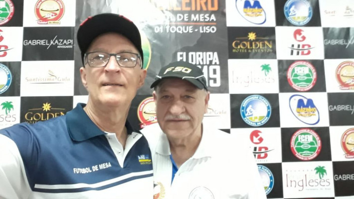 Atleta da AABB Santa Cruz do Sul participa de evento nacional de Futebol de Mesa