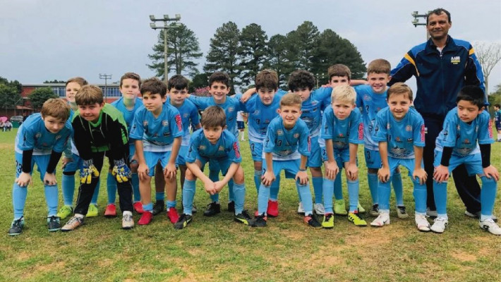 Escolinha de Futebol da AABB realiza amistoso com AABB São Pedro do Sul
