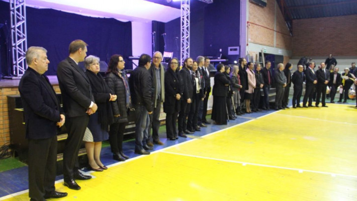 Coral da AABB Santa Cruz do Sul participou de encontro em Nova Prata