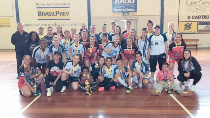 AABB sedia 1° Torneio de Futsal Feminino -Categoria Bronze