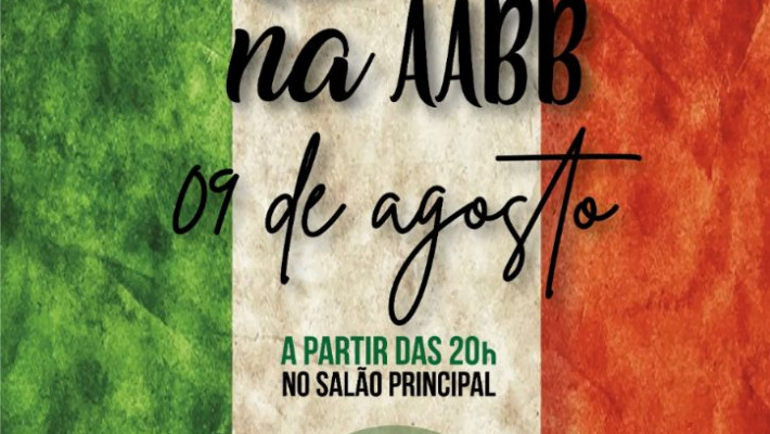 Vem aí a Noite Italiana da AABB 2019!