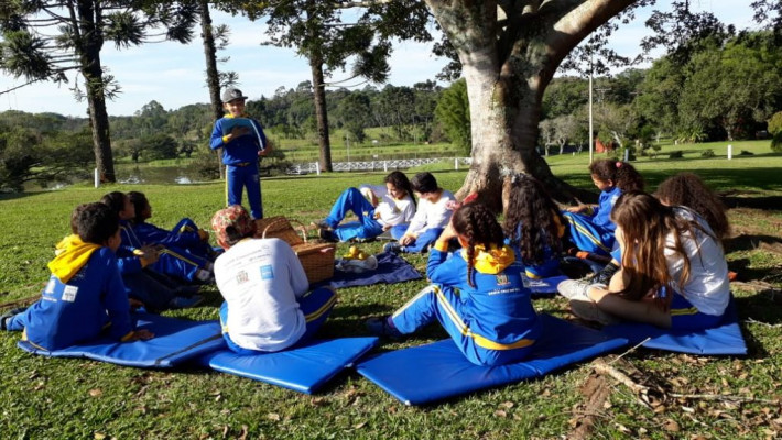 Piquenique da Leitura encanta educandos do Programa AABB Comunidade/SEE