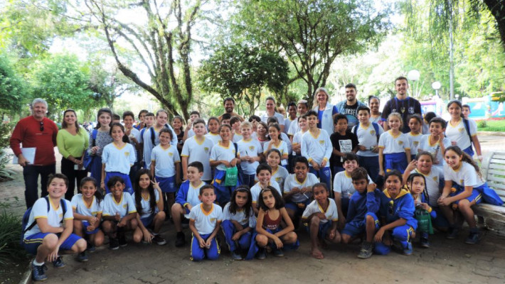 Educandos do Programa AABB Comunidade/SEE participam de atividades alusivas à Semana do Meio Ambient