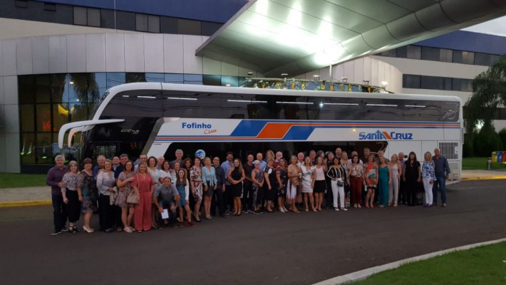 PARTICIPAÇÃO DA AABB SANTA CRUZ DO SUL NO XXV CINFAABB EM FOZ DO IGUAÇU (PR)