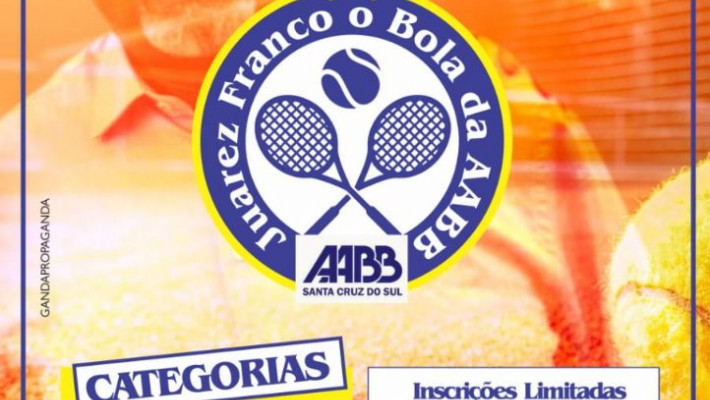 1º Torneio de Tênis Juarez Franco – O Bola