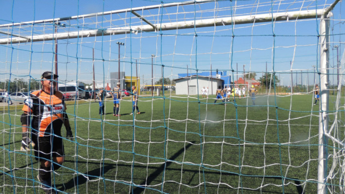 Equipe do futebol Supermaster de Aposentados realiza treino em Osório