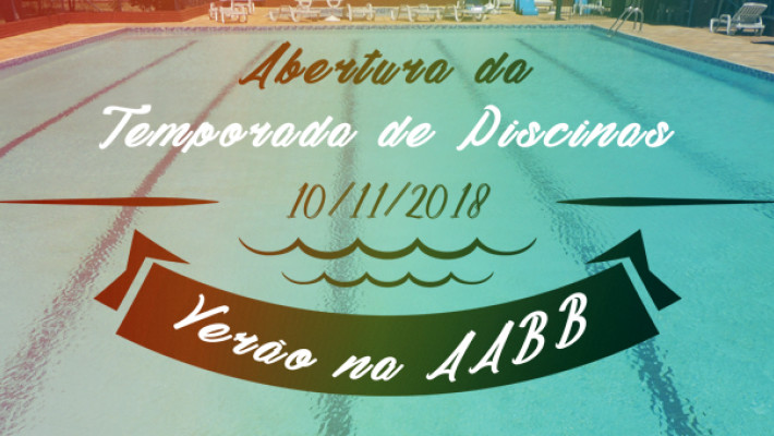 Abertura da Temporada de Piscinas 2018/2019