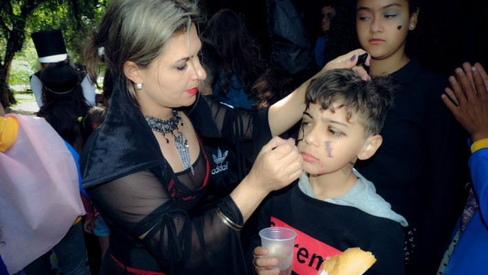 Festa de Halloween do Programa AABB Comunidade