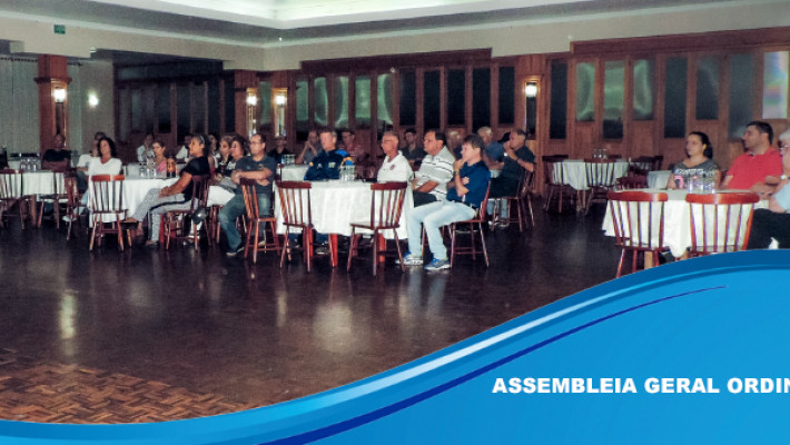 Convocação Assembleia Geral Ordinária 30/10/2018