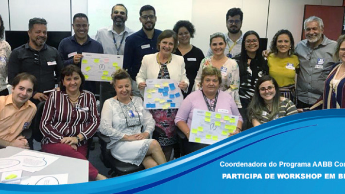 Coordenadora Pedagógica do Programa AABB Comunidade – SEE participa de Workshop Inserção Juven