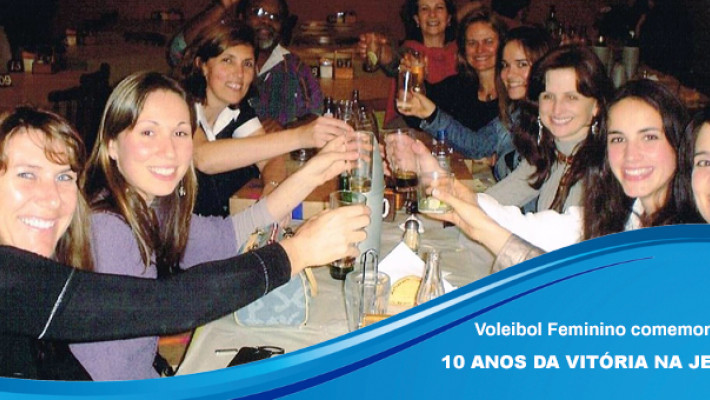 Voleibol Feminino comemora 10 anos da vitória na JERAB