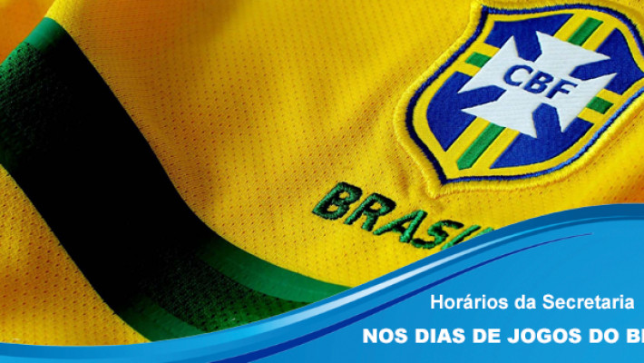 Horários de funcionamento do Banco do Brasil e Secretarias da AABB em dias de jogo da Seleção