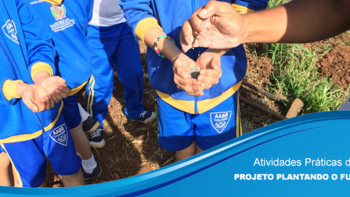 Início das atividades práticas do Projeto Plantando o Futuro