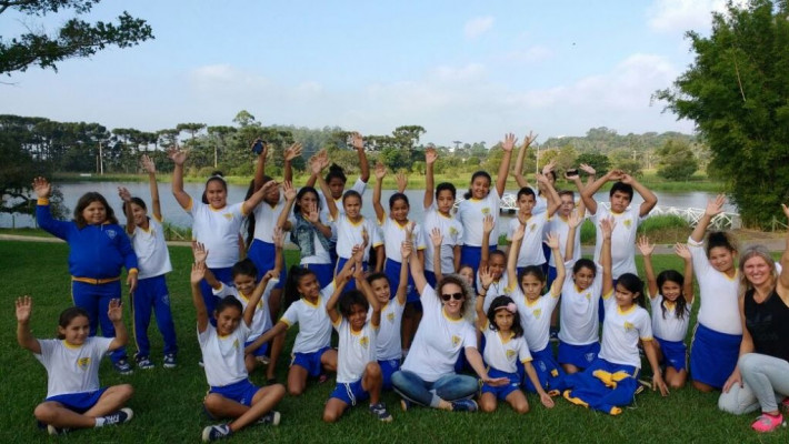 Educadoras do Programa AABB Comunidade realizam piquenique com educandos