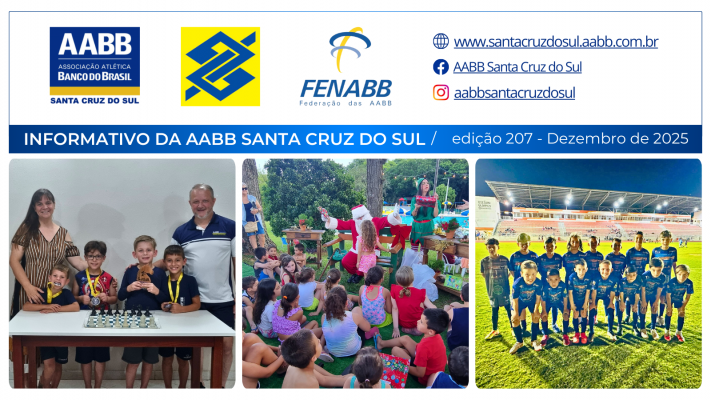 Já leu? Informativo de Dezembro da AABB está disponível