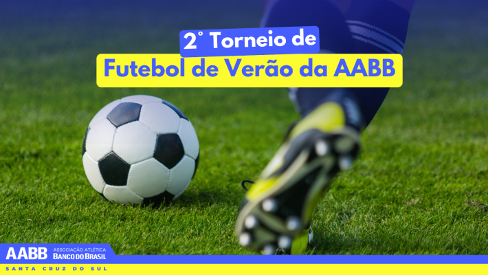 AABB promove o 2º Torneio de Futebol de Verão em 2026