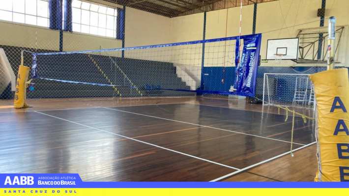Ginásio da AABB passa por troca completa do piso a partir de 28 de janeiro