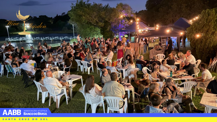 Wine Garden reúne associados e comunidade em uma noite especial de experiências e convivência