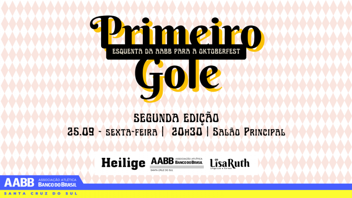 O sucesso está de volta: Primeiro Gole chega à 2ª edição na AABB
