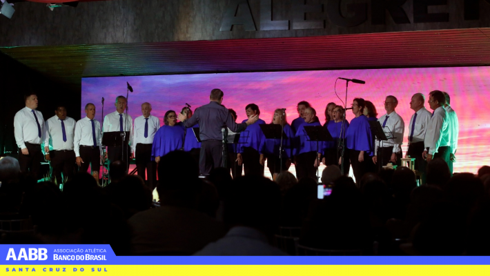 Coral da AABB participa do 22º Encontro Estadual de Coros das AABBs do Rio Grande do Sul
